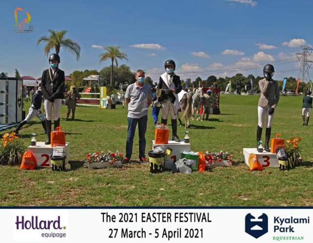 Easter Festival, Pony Rider Podiums, The JumpOff